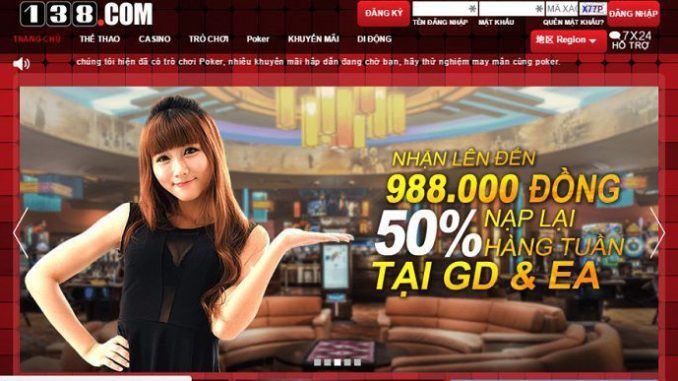 Cách đăng ký/đăng nhập nhà cái 138Bet