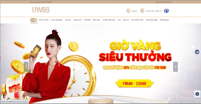 Cách đăng ký/đăng nhập nhà cái UW88
