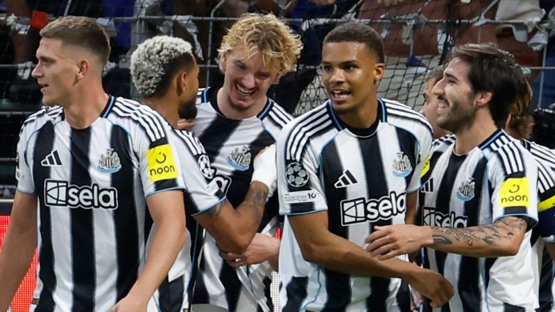 Newcastle United vs Benfica